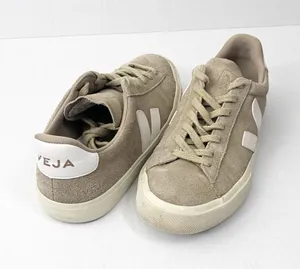 VEJA Campo Suede Tan Lace Up Low Top Sneakers Women’s Size 9.5 Casual Neutral thumbnail 1