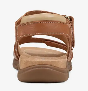 NEW Easy Spirit Mavey Medium Brown Leather Sandals, Size 7, New in Box thumbnail 3