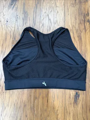 Joy Lab NWOT Black Sports Bra size M thumbnail 2