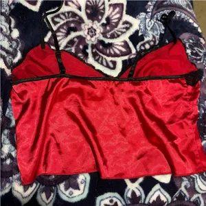 Red Satin Tank thumbnail 2
