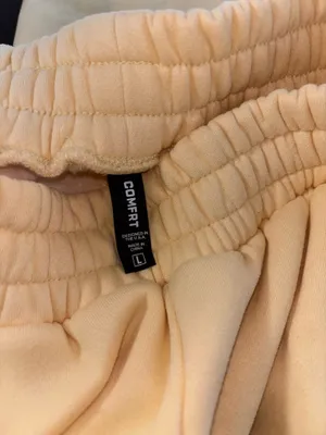 Comfrt pastel edit yellow sweatpants thumbnail 5