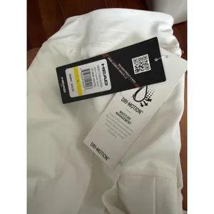 HEAD Womens Dri-Motion Pleated Tennis Skort‎ Stark White Large thumbnail 5