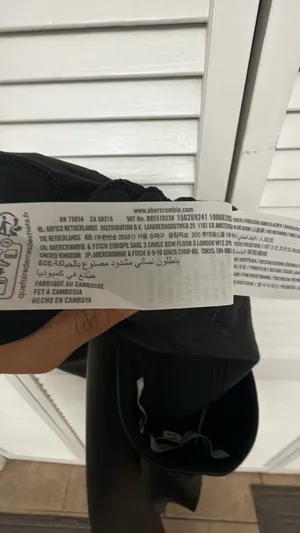 Abercrombie & Fitch Black Vegan Leather Pants thumbnail 8