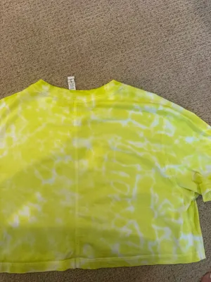 Lululemon Top Cropped Tie-Dye All Yours Cotton thumbnail 3