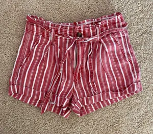 American Eagle Stripped Flowy Shorts thumbnail 3