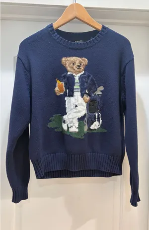 RLX Ralph Lauren Bear Knit Sweater thumbnail 1