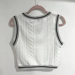 Shein Cropped Sweater Vest  NWOT thumbnail 3
