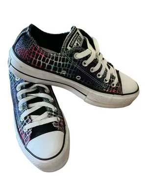 Converse Chuck Taylor All Star Lift Platform Low "Digital Daze" – Size 7l thumbnail 1