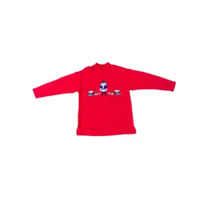 Westbound Red Nutcracker Train Mock Neck‎ Long Sleeve Cotton Shirt Size S thumbnail 8