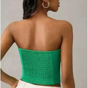 Anthropologie Maeve Corset Top In Green thumbnail 2