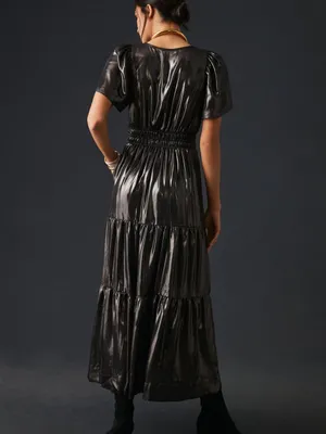 Anthropologie Somerset Maxi Dress: Shine Edition thumbnail 6