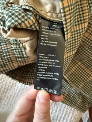 Urban Outfitters Plaid Retro Pleated Crop Pants thumbnail 4