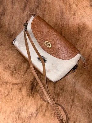 Myra Bags Cowhide Purse thumbnail 1