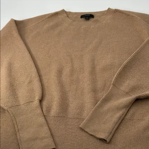 J. Crew Tan Ribbed Knit Sweater thumbnail 7