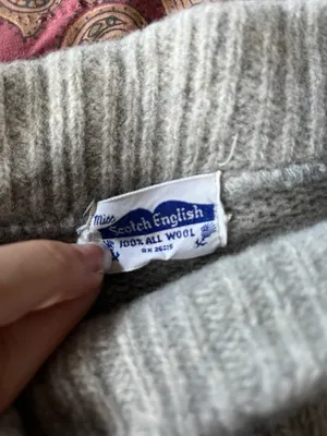 Miss Scotch English Vintage Wool Sweater thumbnail 3
