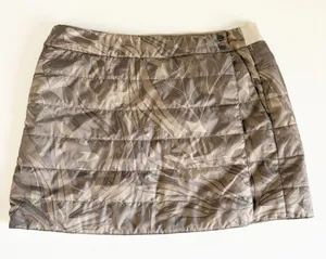 RLX Ralph Lauren Womens‎ Reversible Quilted Gorpcore Outdoor Mini Skirt Size M thumbnail 1