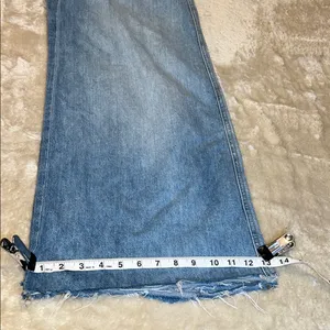 Garage Blue Flare‎ Wide-Leg Jeans thumbnail 7