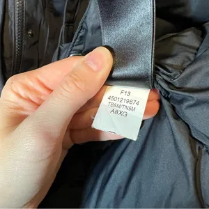 The North Face Women’s Navy Blue‎ Parka Coat Medium Puffer thumbnail 11
