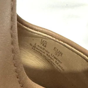 Sam Edelman Toren Slingback Tan Leather Pumps, Block Heel Size 7M thumbnail 5