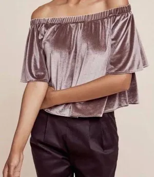 Anthropologie Off The Shoulder Top thumbnail 2