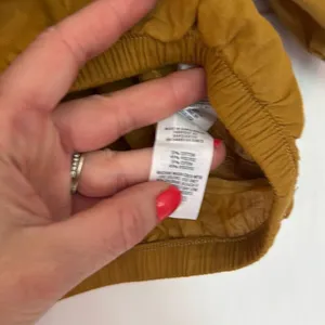 Aerie NWT mustard yellow cropped puff sleeve blouse XS thumbnail 5