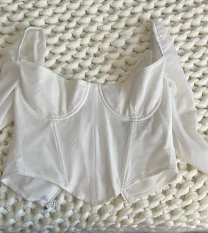 White Fox Corset thumbnail 1