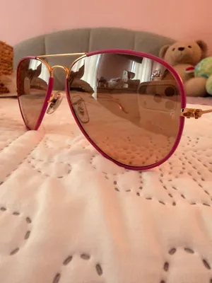 Ray-Ban Sunglasses Aviator Pink thumbnail 5