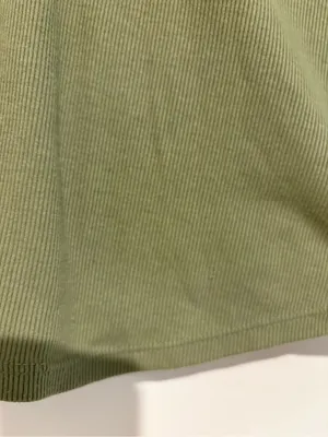 Old navy ultralite rib knit polo‎ crop top green size XXL thumbnail 5