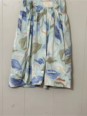 Abercrombie & Fitch Floral Sundress Sleeveless Mini Dress Blue Size S thumbnail 14