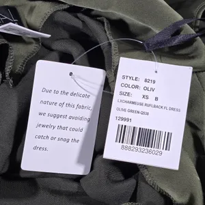 Social Bridesmaids Olive Green Satin Ruffle Flutter‎ Sleeve Maxi Dress XS 8219 thumbnail 9