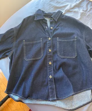 Denim top thumbnail 1