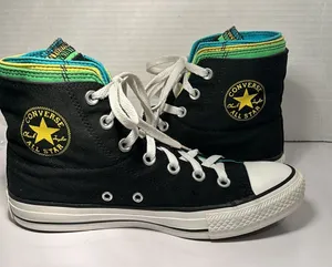 Converse Chuck Taylor Multi colored, Multi tongue Hi Top Sneakers Woman 8 Men 6 thumbnail 1