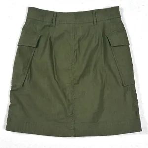 Maeve by Anthropologie Cargo Skirt Womens XS Mini Festival Gorpcore‎ Olive Green thumbnail 4