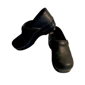 Dansko US 6 EU 36 Black Leather Slip On Clog Professional Classic Comfort thumbnail 2