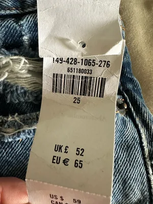 Abercrombie & Fitch The Boyfriend Short - Mid Rise NWT thumbnail 8