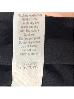 Athleta Women’s Mesh Inset Crop Leggings Black Supplex Tight Size M thumbnail 6