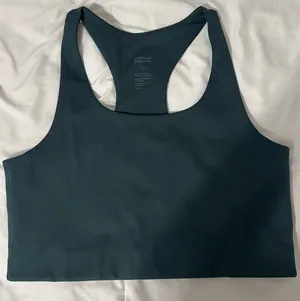 Girlfriend Collective Emerald Green Workout Top thumbnail 1