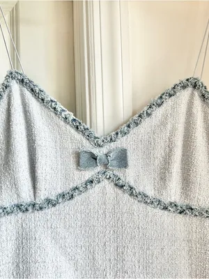 LoveShackFancy Novara Tweed Mini Dress thumbnail 6