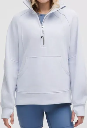 Lululemon Scuba Oversized Funnel-Neck Half Zip Long thumbnail 1