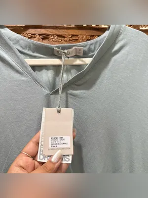 NWT barefoot dreams modal shirt thumbnail 3