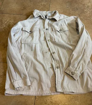 Light Beige Utility Jacket thumbnail 1