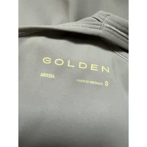 NWT Aritzia Golden TNA PowerSculpt Court Tennis Mini Dress S Turner Taupe thumbnail 5