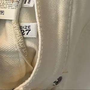 Armani Jeans White‎ White Size 27 thumbnail 7