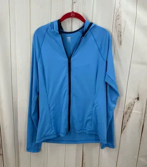 Title Nine Women’s Large Blue Zip Up Jacket thumbnail 1