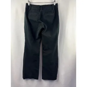 Women’s GAP Size 2 Low-Rise Black Flare Pants thumbnail 3