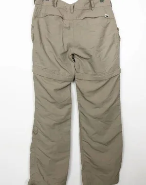 Women's Tan Convertible Hiking Pants 8 thumbnail 4