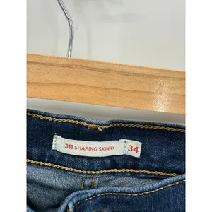 Levi's Dark‎ Wash 311 Shaping Skinny Denim Jeans Cotton Stretch Women Size 34 thumbnail 4