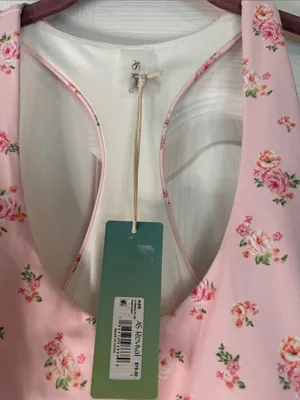 AS Revival Floral Pink Fit & Flare Romper Dress – Pink Floral thumbnail 2