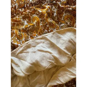 Faithfull The Brand Dress Women 4 Gold Indira Balloon Sleeve Paisley Mini‎ Boho thumbnail 12