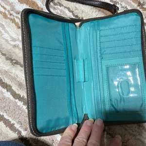 Thirty-One Canvas Soft Wallet Clutch​​​ thumbnail 5